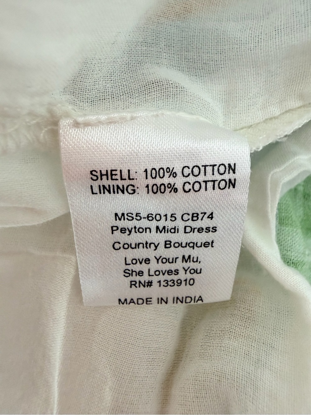 Show Me Your Mumu Country Bouquet Peyton Maxi Dress Size Small 8193 - Picture 11 of 12